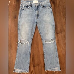 MOTHER Jeans Light Blue Denim